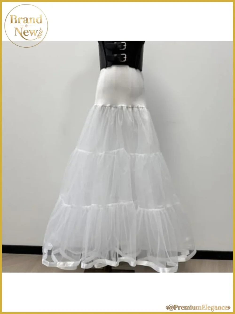 1950s A-Line Long Ankle Length Petticoats Crinoline Underskirt Wedding Half